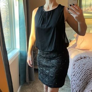Perceptions black cocktail dress